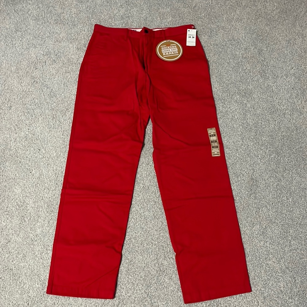 University of Arizona Men’s Docker Game Day Khakis 34x34 NWT